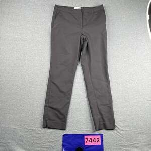 Calvin Klein Pants Womens Size 8 Gray Casual Ankle Casual Office